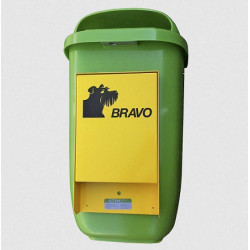 BRAVO Starter - Hundekotbeutel-Dispenser mit Abfallbehälter