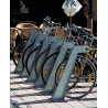 Bicípoda - râtelier pour vélos en acier galvanisé