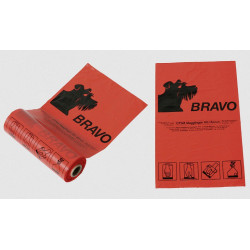 BRAVO Hundekot-Beutel Rolle, rot
