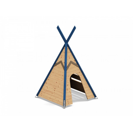 Holz-Spielhaus Indianer-Tipi