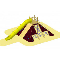 GTSM-O - Installation d'escalade Pyramide Maya