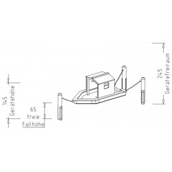 GTSM-O Schaukel-Spielgerät Hausboot