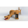 Modo - Jeu à thématique "Dinosaure T-Rex" pour le plaisir de grimper et de glisser