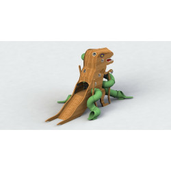 Modo - Jeu à thème "Dinosaure T-Rex debout" pour grimper et glisser