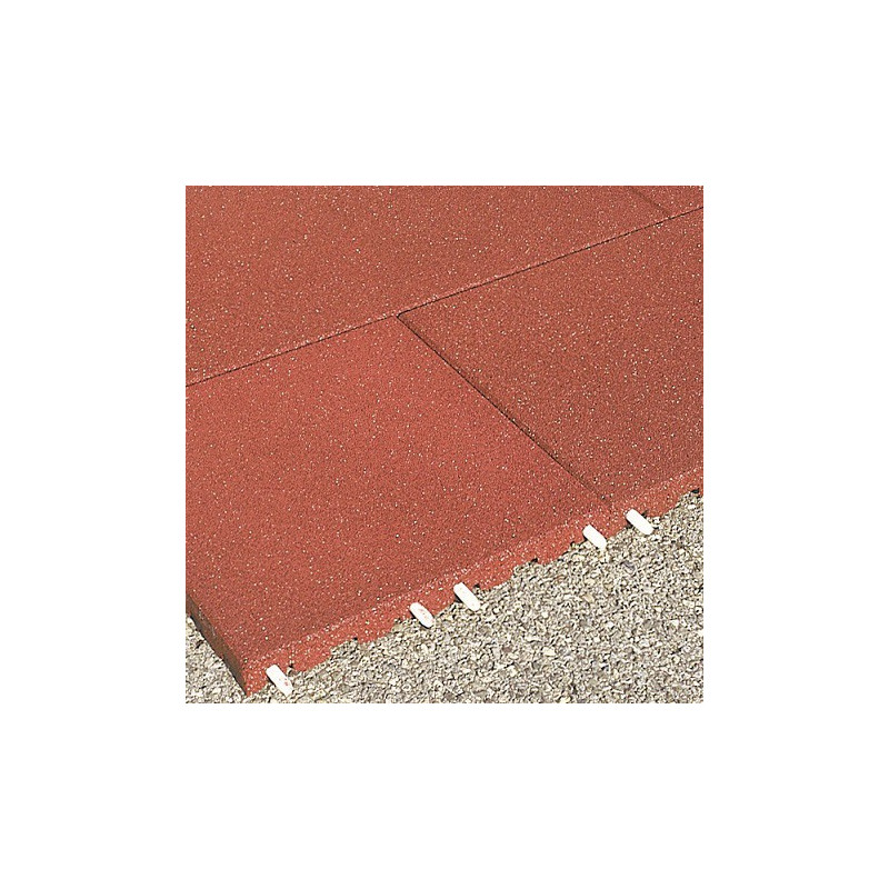 Fallschutzplatten - 8 cm/ rot