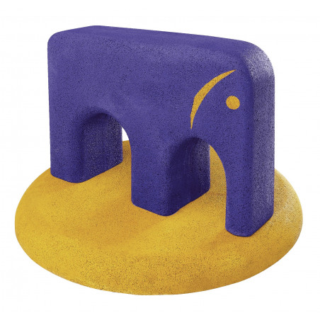 Elefant - Tier aus Gummigranulat - Spielgerät
