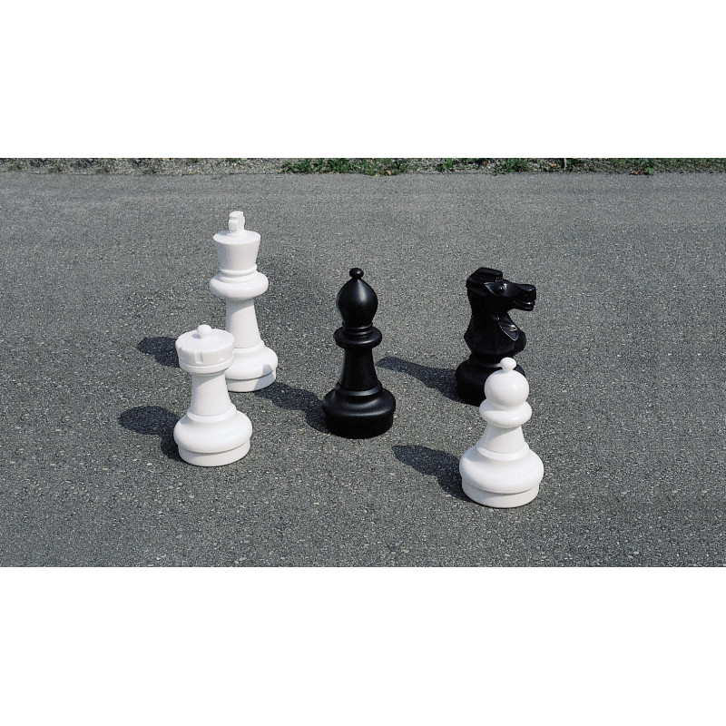 Figures de jeu d'échecs petit jardin