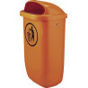 Tip Top Orange - poubelle en plastique