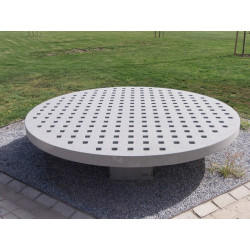 Mayo circular - Sitzbank aus Beton