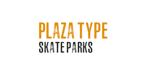 Skateparks Type de place