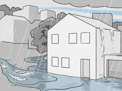 Steigendes Überschwemmungsrisiko nach Starkregenereignissen