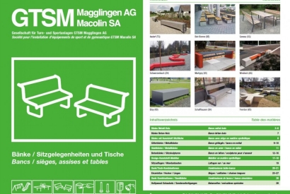 300 bancs / sièges et tables : trouvez vos préférés ! GTSM Magglingen AG