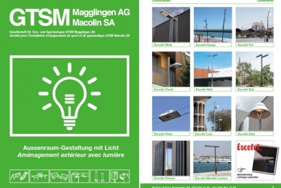 Lichtelemente und Parkmobiliar mit Licht von GTSM Magglingen AG